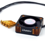 DA-770109 (모터 쿨링팬) Dash Ultra High Speed Motor Cooling Fan 30x30x10mm (Metal) Black Golden