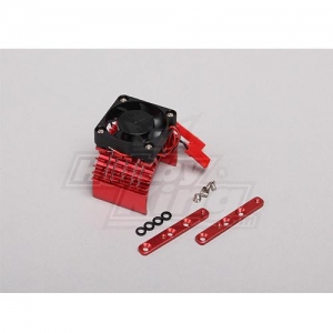 HK-516R Turnigy Red Aluminum Motor Heat Sink w/adjustable fan (top) 36mm Inrunner Motors 18349