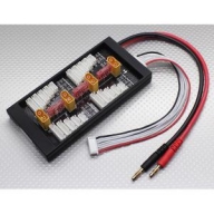 258000083 HobbyKing Safe 40A Parallel Charge Board for 4 Packs 2~6S (XT60 동시4팩)