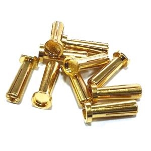 DTP02007-5-PAIR (대용량 패키지) 4.0mm Bullet Plug 10 pcs/bag (10pcs)