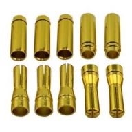 DTP02013-5-PAIR (대용량 패키지) 5.5mm Bullet Plug One Pair 5 pair/bag (10pcs)