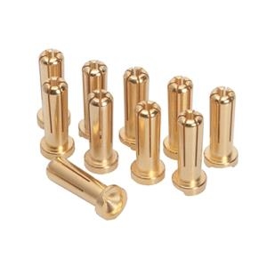 65817 LRP 5mm Gold Works Team Connectors (10 pcs.)