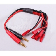 MINIJSTCCPX6 XT60 plug Harness for 2S Hardcase Lipo with 5mm Bullet Connector and JST-XH (1pc)14540