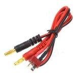 AM-4006 딘스 충전코드 ,Deans Charge Cable (딘스 숫놈-바나나잭/14~16awg 와이어 30cm)