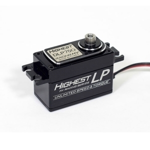 DLP750 Digital Racing Low Profile Servo(11.8 Kg.cm ~ 14.3 Kg.cm/0.10 sec/60° ~ 0.08 sec/60°)