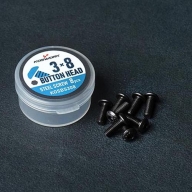 KOSBS2518 2.5x18mm Button Head Hex Hardened Steel Screw (w/container) (8)