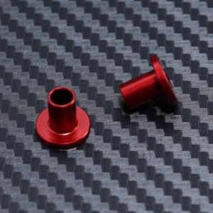 MYB0014-01 1mm Spacer for Front and Rear Chassis Braces 2pcs for Mayako MX8 (-22)