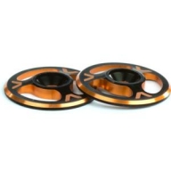 AV1060-DORG (1:8 ~ 1:10 공용) Triad Wing Buttons | Dual Black / Orange