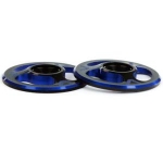 AV1060-DBLU (1:8 ~ 1:10 공용) Triad Wing Buttons | Dual Black / Blue