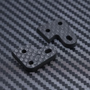 MYB0044-01 Carbon Fibre Steering Knuckle Plate 1 (Long) for Mayako MX8 (-22)