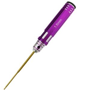 DTT02017 (티탄 팁) Allen Wrench - Purple (Hex 1.5 x 180mm)