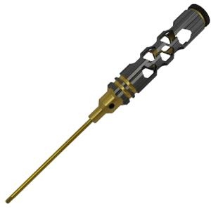 DTT02010 (티탄 팁) Titanium Coated Tips Allen Wrench - Ink Gold Honeycomb 3.0 x 180mm
