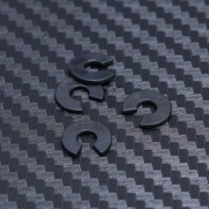 MYB0139-01 Shock Shaft 1mm Clip 4pcs for Mayako MX8 (-22)