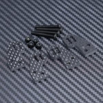 MYB0051CF-01A CNC Rear Hub 3mm Carbon Fibre Link Plate #1 – Long Link