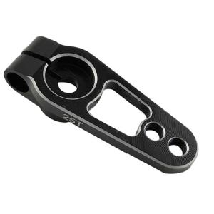 DTSA01001C Clamping Aluminum RC Servo Horns - 25T (Black)