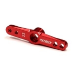 C23854RED Billet Machined Servo Horn 23T for KO & JR Servo (r=13mm-19.5mm Holes M2 & M3)