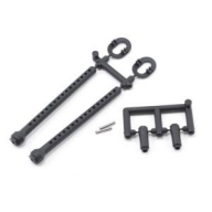 301323 (X4,21-O) Adjustable Front Body Mount Set (+1mm)