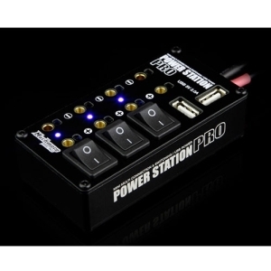 MM-PSPK Power Station Pro Multi Distributor (Black) / With 2A Two USB Charging port