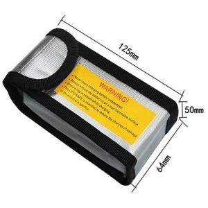 DTBB01001 (리포 세이프 백) Lipo Battery Safe Bag (64*50*125mm)