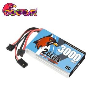 CD2S30005 3000MAH 7.4V 72(L)*47(W)*15(H)mm for (Futaba T16IZ)