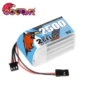 CD2S25005 (MAYAKO,교쇼, 테크노) 2500MAH 7.4V 55(L)*30(W)*32(H)mm for Hump Receiver