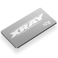 306551 (X4,21-O) XRAY PURE TUNGSTEN CHASSIS WEIGHT 12g (텅스텐 웨이트)