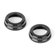 308354-K (X4,21-X) ULP ALU SHOCK CAP-NUT WITH VENT HOLE - BLACK (2)