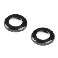 308355-K XLP ALU SHOCK CAP-NUT - BLACK (2)