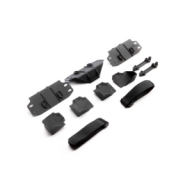 AXI251007 SCX6: Battery Trays & Straps Set