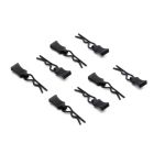 AXI250010 6mm Body Clip with Tabs (8)