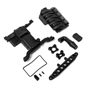 AXI251005 SCX6: Front Servo Mount/Engine Cover/Seals