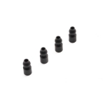 AXI254007 SCX6: Shock Mount Pivot Balls, Steel (4)