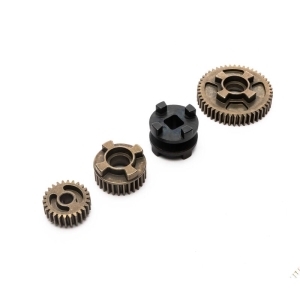 AXI252017 SCX6: Lower Shaft Gear Set & 2-Speed Slider