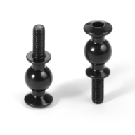 352658 (22,21-O) Ball Stud 6.8mm with Backstop L=6mm - M3x8 (2)