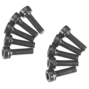 AXIC0085 Cap Head M3x10mm Black Oxide (10)