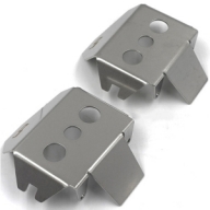 AXSC-081 Stainles Steel Front & Rear Differential Protector for Axial SCX6