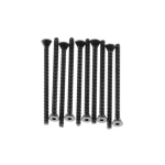 AXIC1050 AXA150 Hex Sckt Flat Head M3x25mm Black Oxide (10)