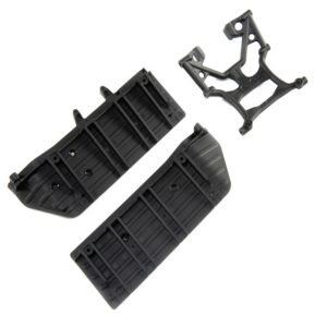 AXI231014 Side Plates & Chassis Brace: SCX10 III