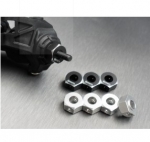 scx6-6063-9BK SCX-6 alum. hex adapter (9mm) SCX6 옵션 **실물은 검점색입니다.