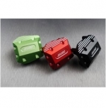 scx6-6075BK SCX-6 Adjustable alum. diff. cover 1pcs SCX6 옵션 **실물은 검정색, 수량은 1개입니다.