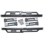 SCX6014-GS Aluminum Side Steps (Silver Inlay Version) (for SCX6)