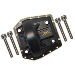 SCX6012AXA-BK Brass Front/Rear Gearbox Cover (Gold Inlay Version) (for SCX6)