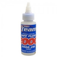 AA5451 FT Silicone Diff Fluid 2000cst for gear diffs / 2 oz •New flip-top cap