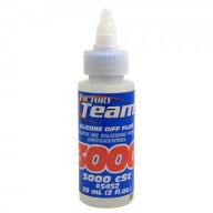 AA5452 FT Silicone Diff Fluid 3000cst for gear diffs / 2 oz •New flip-top cap