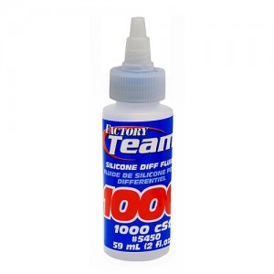 AA5450 FT Silicone Diff Fluid 1000cst for gear diffs / 2 oz •New flip-top cap