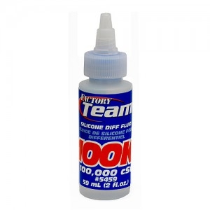 AA5459 FT Silicone Diff Fluid 100K(100000cst) for gear diffs / 59ml •New flip-top cap