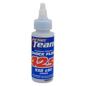 AA5434 Silicone Shock Fluid 42.5wt / 538cst / 2 oz •New flip-top cap