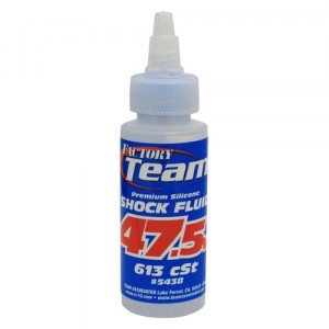 AA5438 Silicone Shock Fluid 47.5wt / 613cst / 2 oz •New flip-top cap