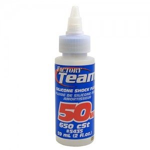 AA5435 Silicone Shock Fluid 50wt / 650cst / 2 oz •New flip-top cap