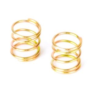 372186 (21-O) FRONT COIL SPRING FOR 4MM PIN C=1.5-1.7 - GOLD (2)